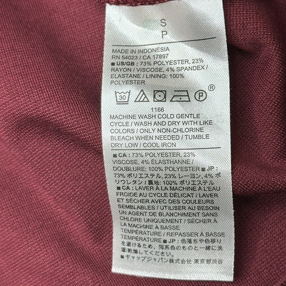 Banana Republic Factory Ponte Knit V Neck Tank Top Size Small - Picture 7 of 9